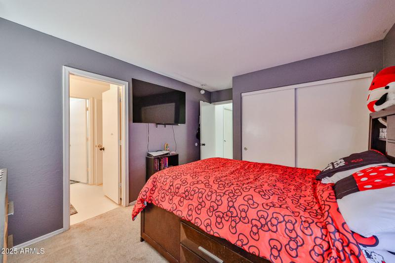 Upstairs BR 2 + Jack & Jill bath