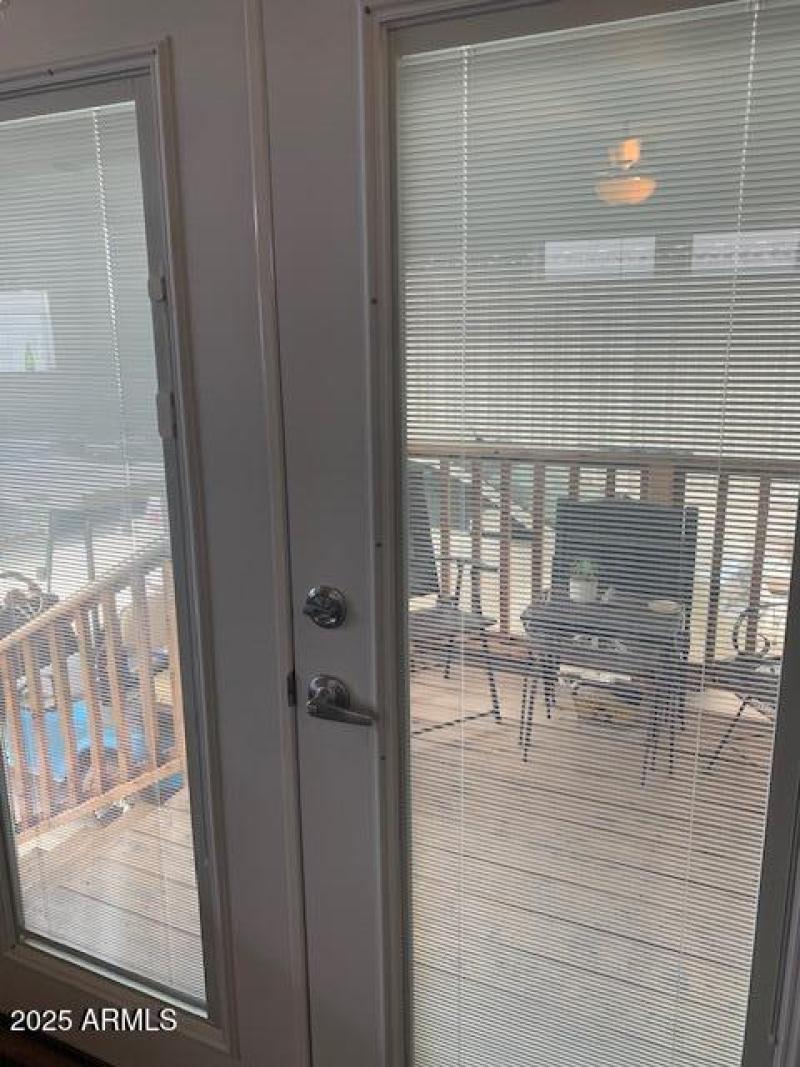 Doors from Kitchen to Front Porch