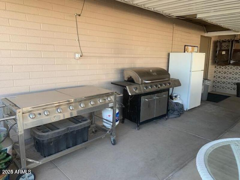 Outdoor Grill at Clubhouse