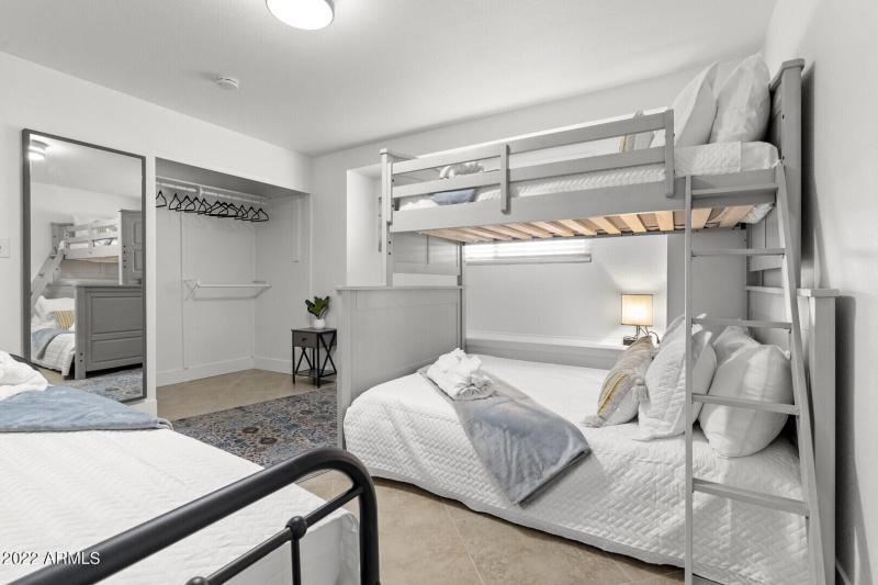 Bedroom #3 Closet Area