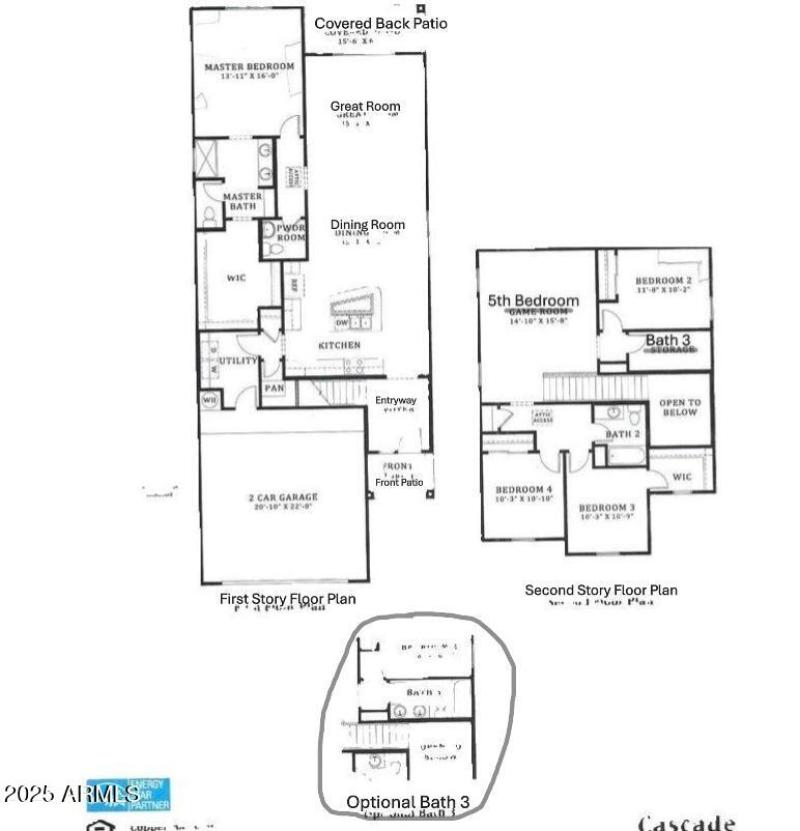Cascade Floor Plan
