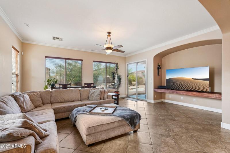 Built-in Entertainment Shelf