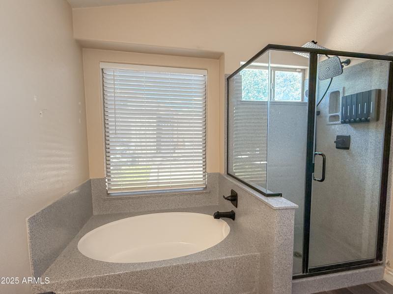 Separate Bath & Shower