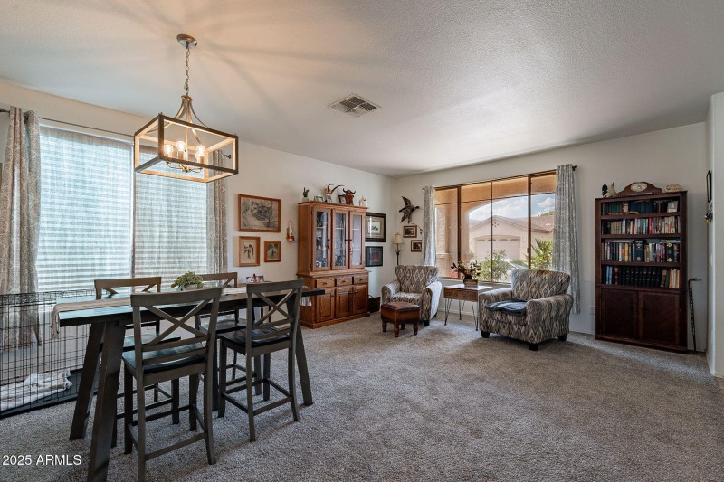 Formal Living & Dining Area