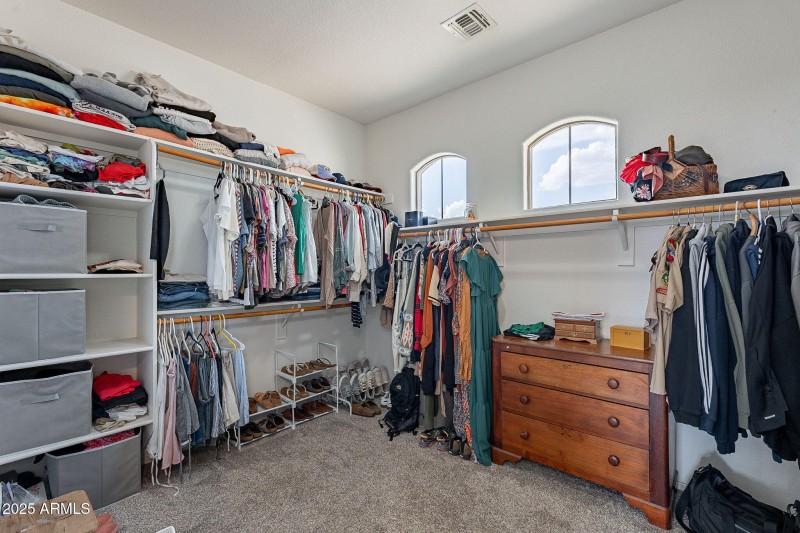 Huge Master Walk-In Closet