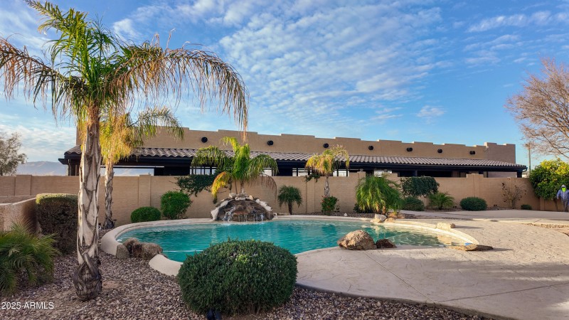 Pool and paddock