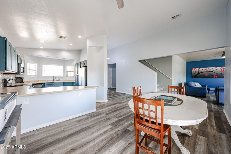 Kitchen/Entry/Dining Room