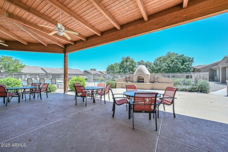 Community Patio-Fireplace