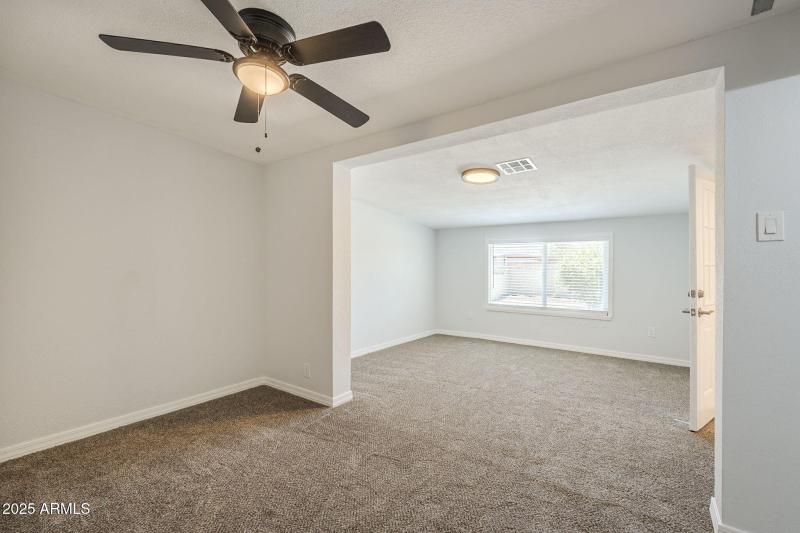 Primary suite with sitting room