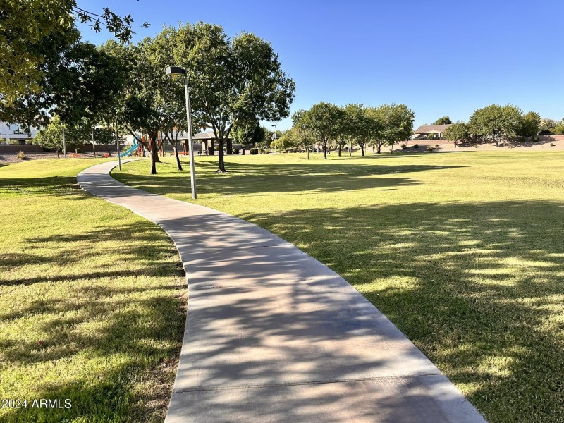 Sidewalks and Walking Paths