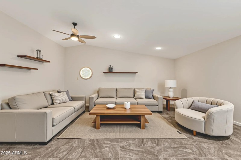Living Room Staged