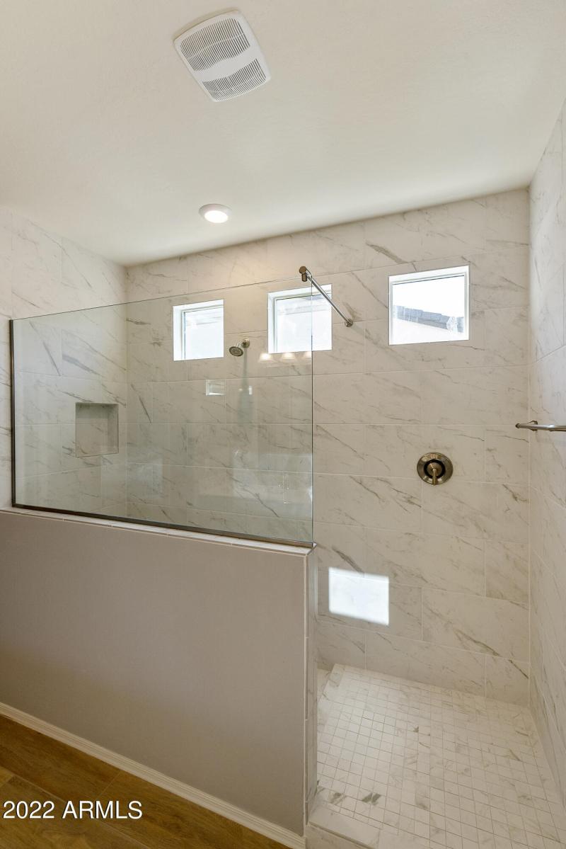 Owner's walk in Shower