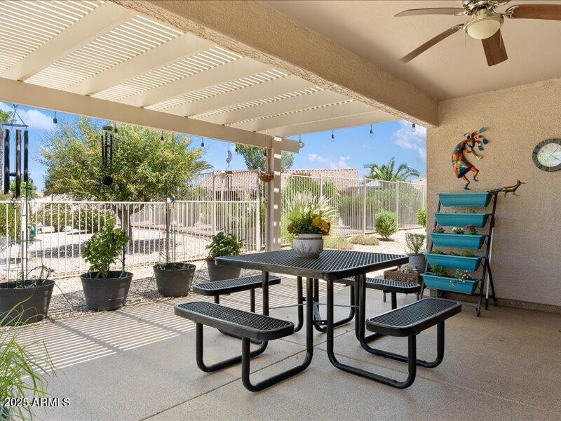 Plenty of space for hot tub