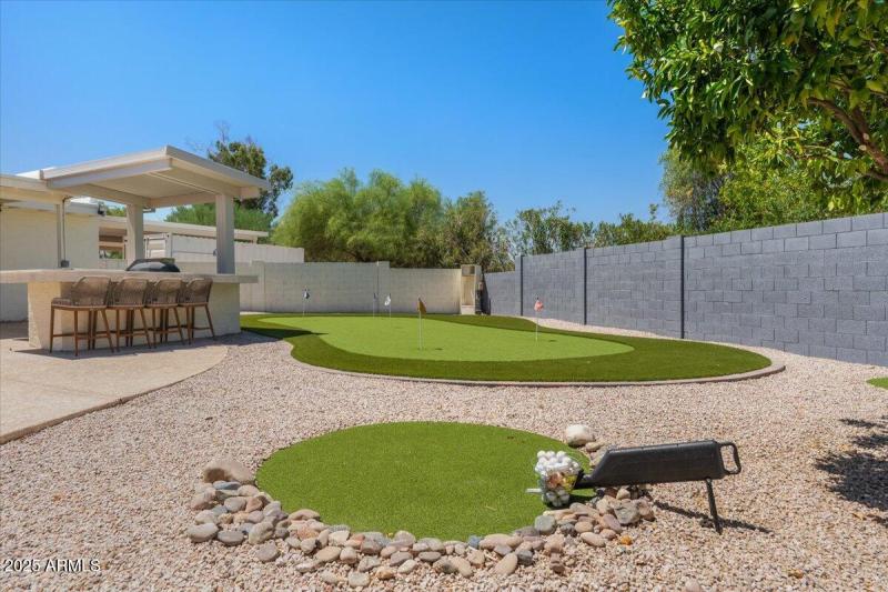 50-Back yard and putting green