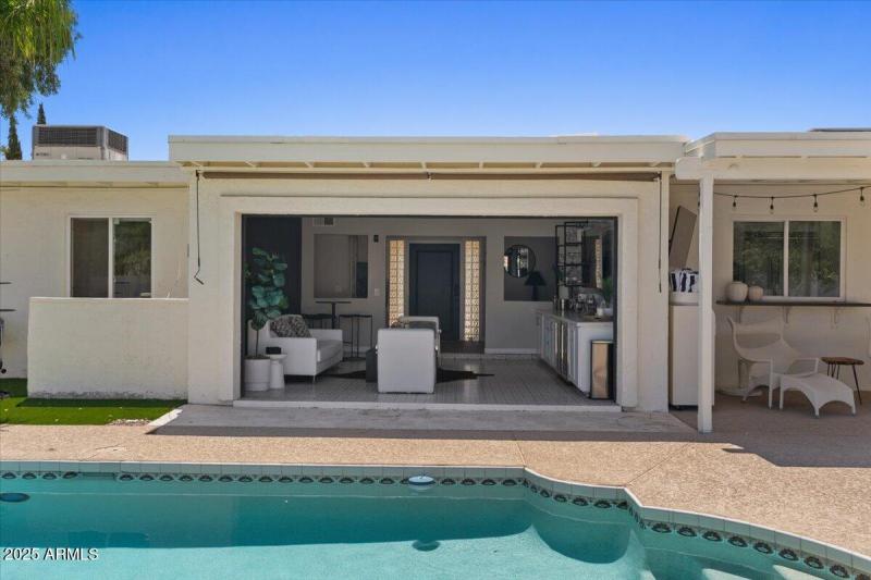 58-Back of home door open