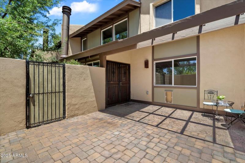 Back Patio leading out to Community Pool