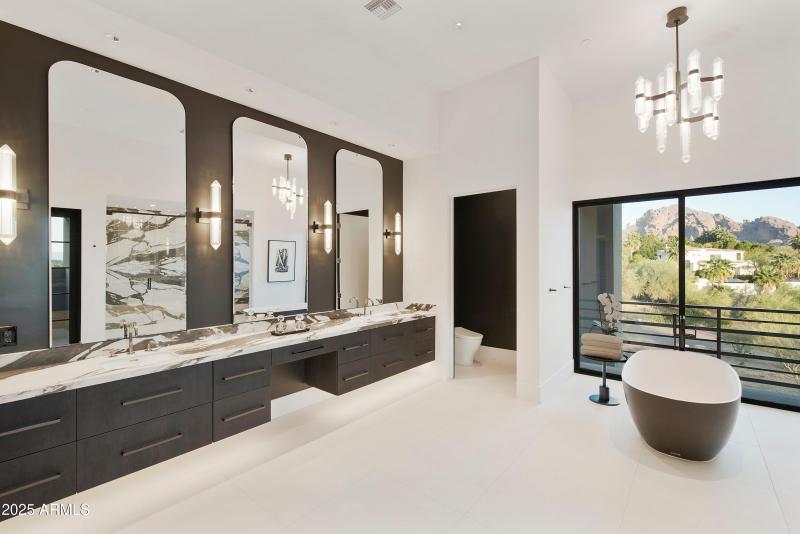 Primary Bathroom Angle 1 - Day