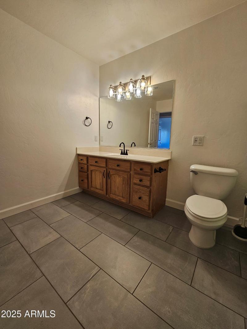 hall bath from shower