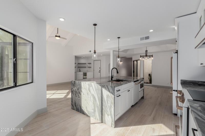 Breakfast Niche facing Kitchen