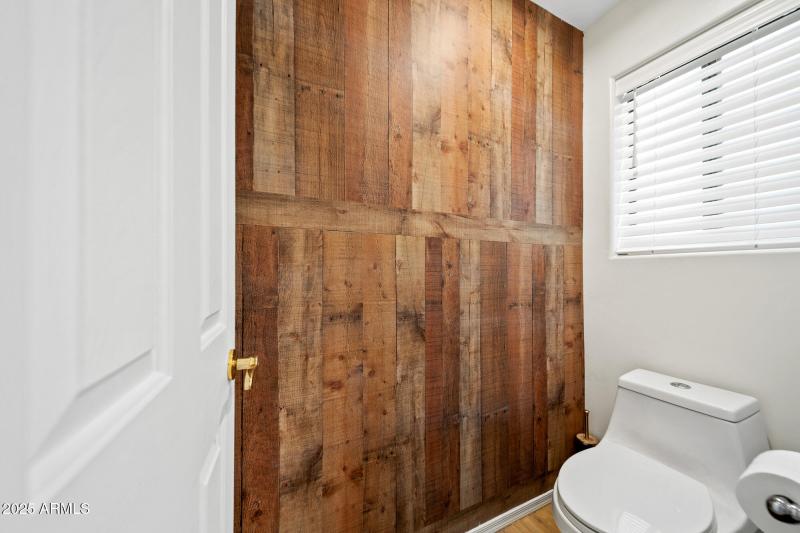 Wood Accent in Bathroom