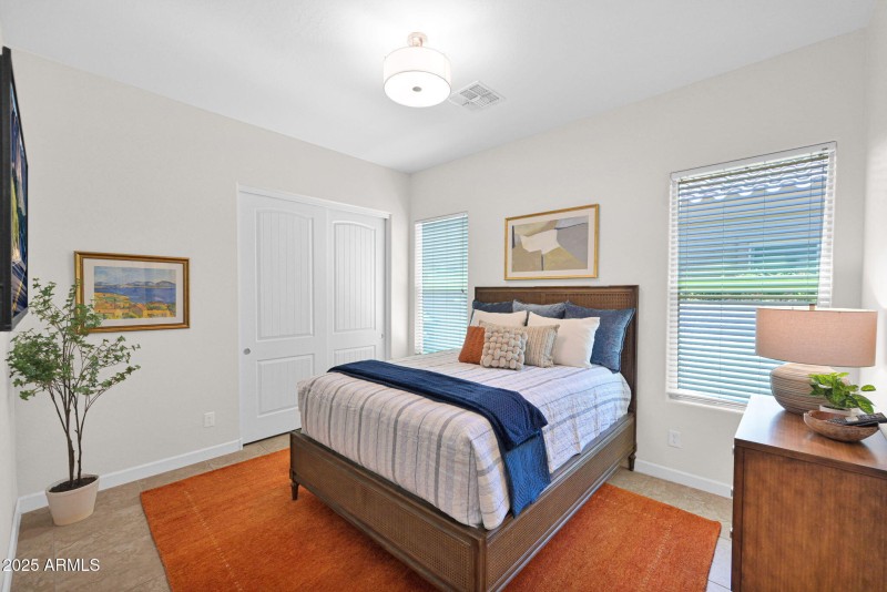 Generous Split Guest Bedroom One