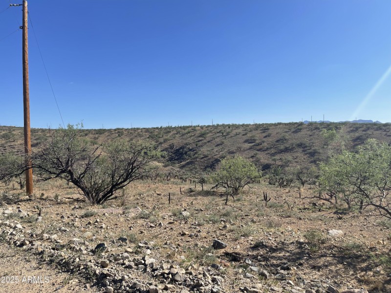 Electric pole at propes