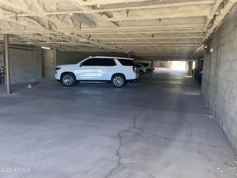 2 Covered assigned parking spots