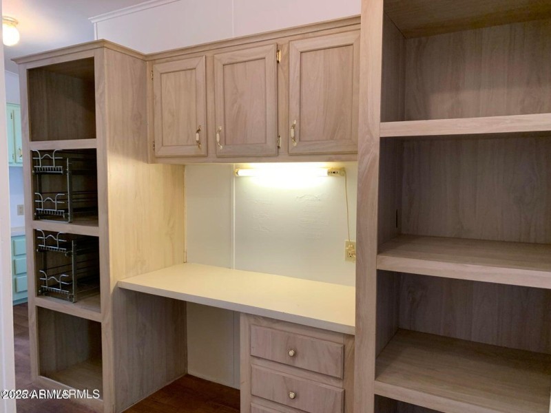 Built in desk office