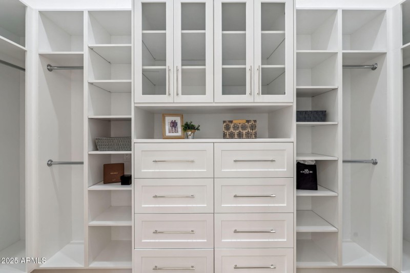 Custom Walk-in Primary Closet