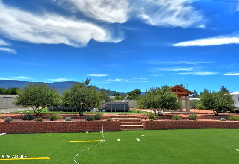 Backyard West View 2