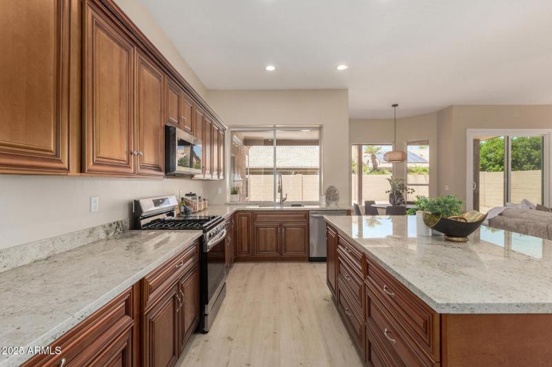 Generous Natural Stone Prep Space