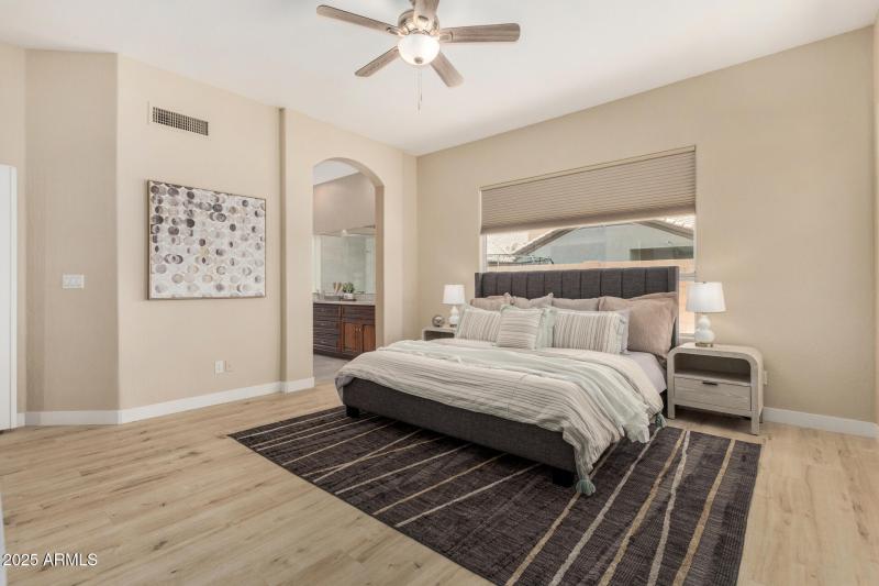 Spacious Primary Bedroom