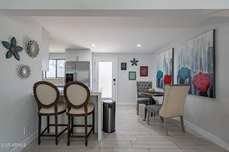 Unit 1 kitchen dining