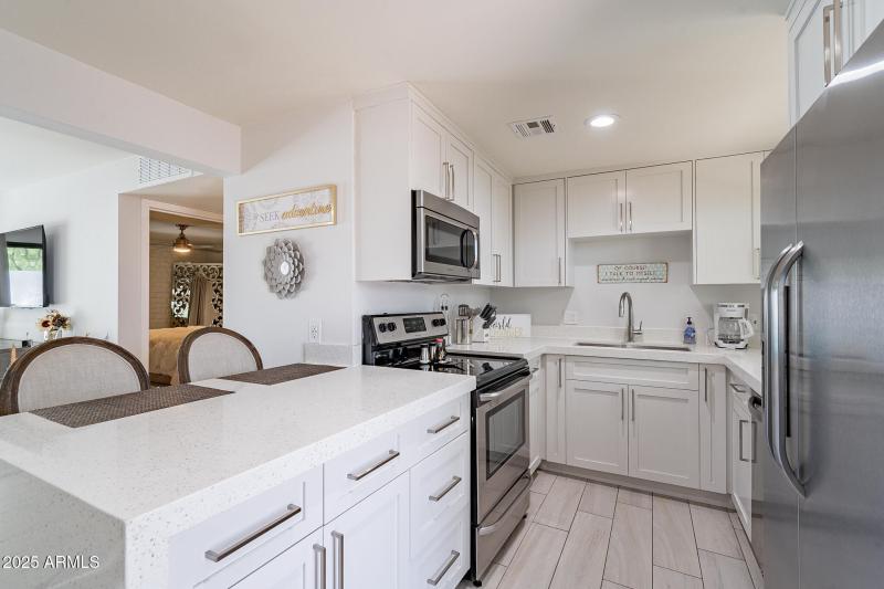 Unit 2 kitchen and bar