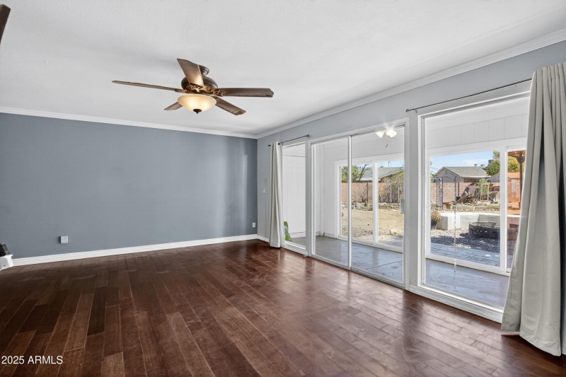 Natural Light Back wall