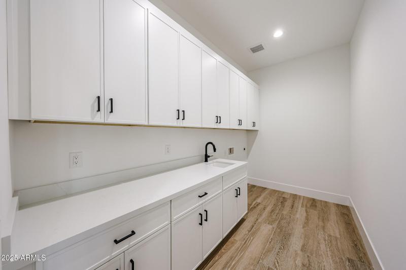 LAundry Room - Cabinets and Sink