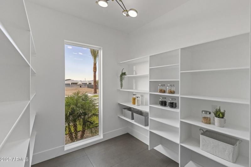 A Glamorous 'Hidden' Pantry!