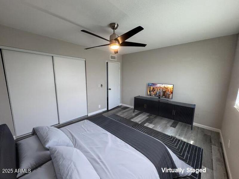 Bedroom Virtually Staged