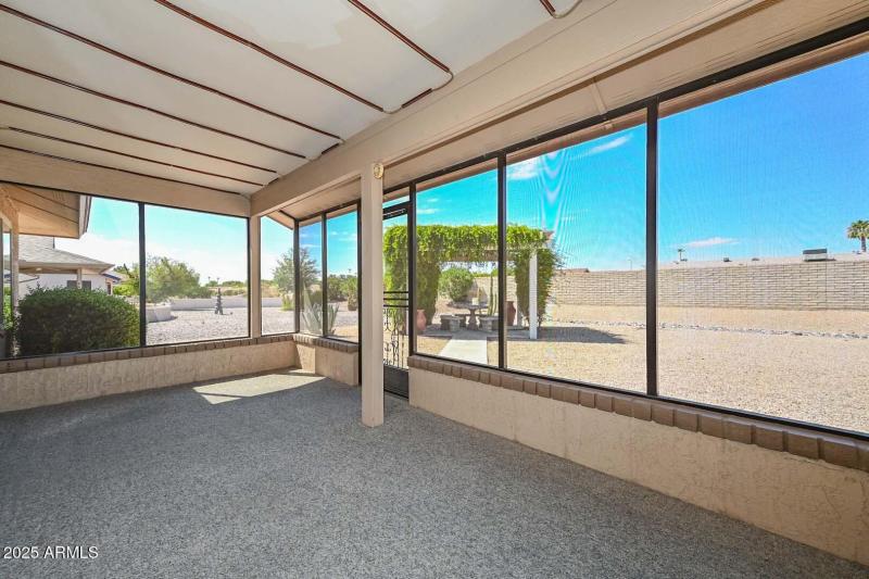 Enclosed Patio-Backyard