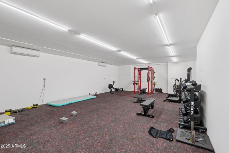 Gym/RV garage