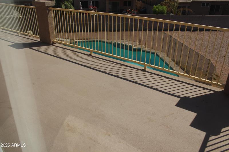 Large Balcony Across Back of House