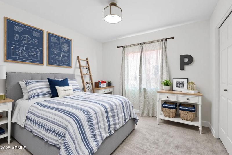 Bedroom Virtually Staged