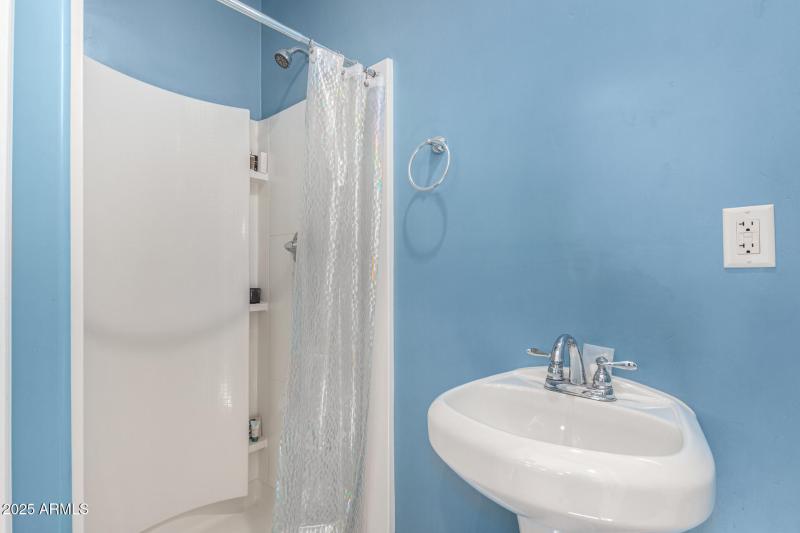 3/4 Bath in Pool House