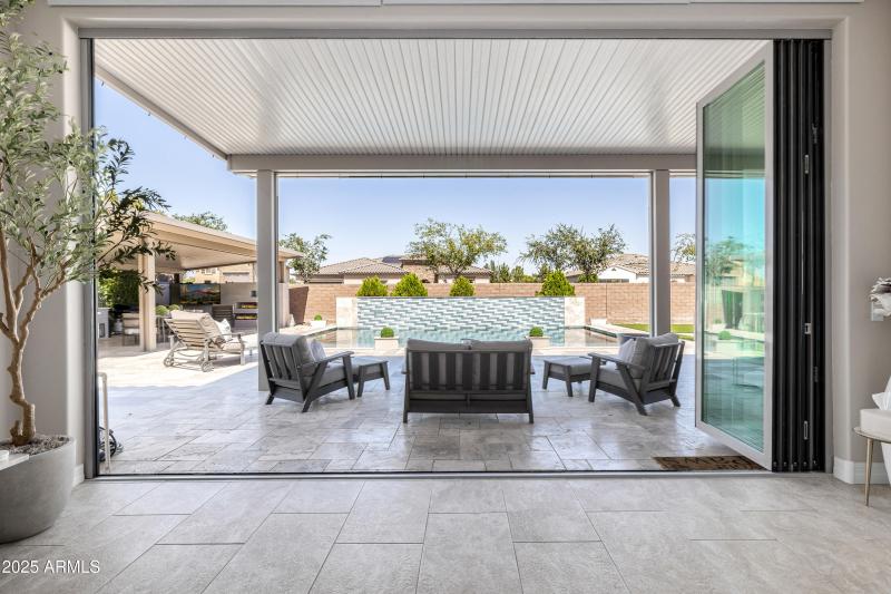 18 feet Accordion Patio Doors