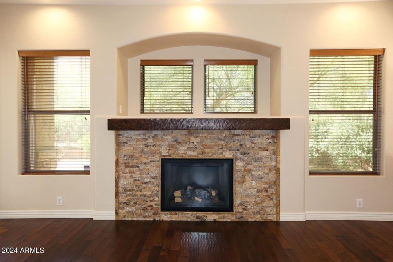 Family Room-Fireplace