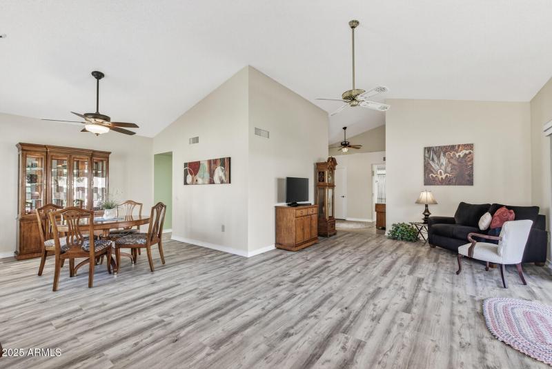 Living Room & Dining