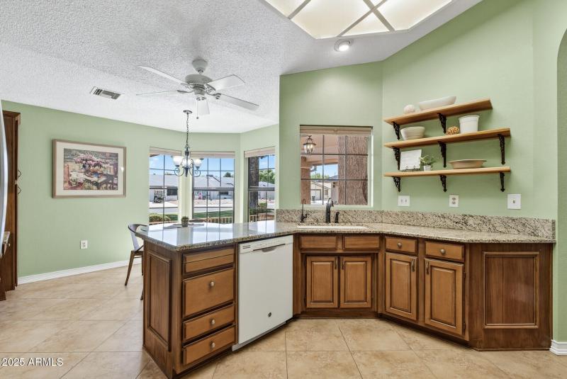 Kitchen towards Eat-In Nook