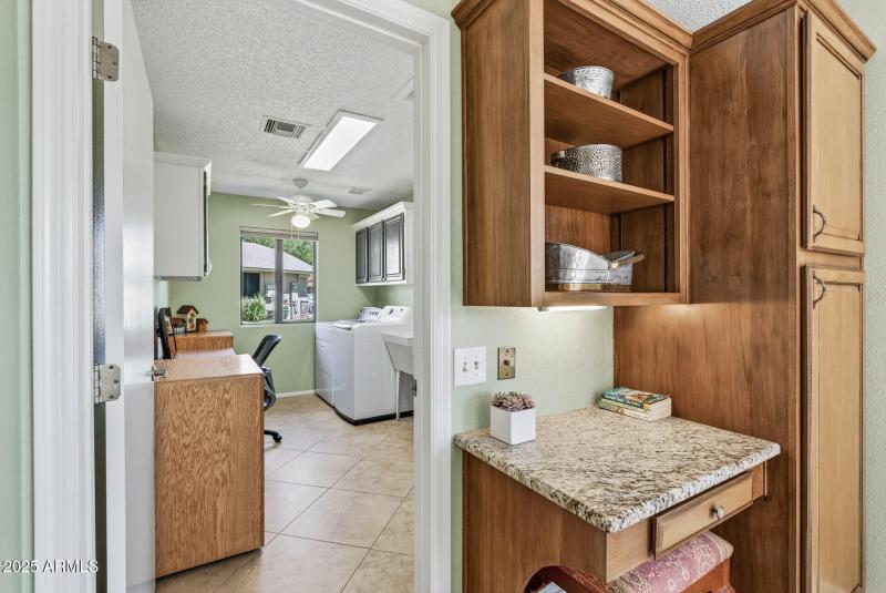 Eat-In Kitchen towards Laundry Room