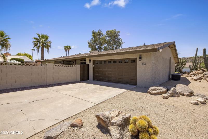 2-Car Garage with Storage Room