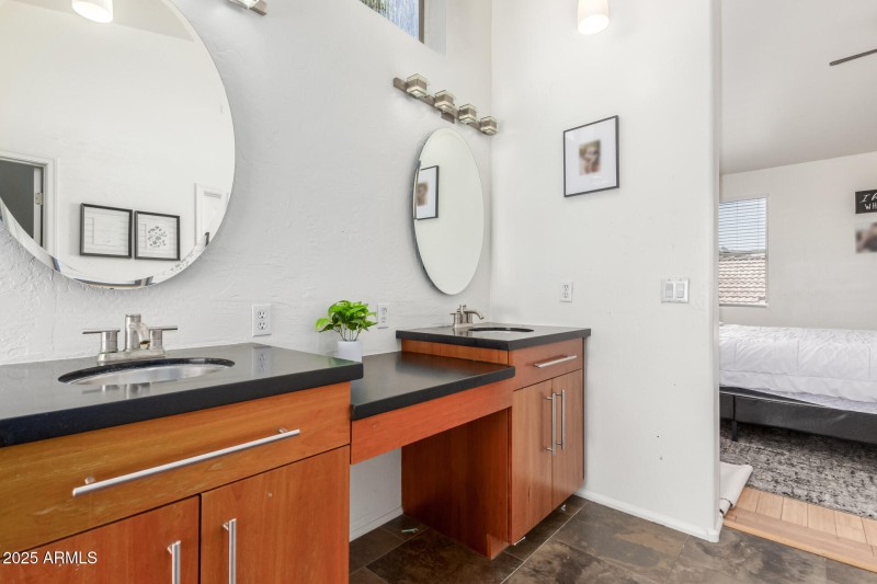 Primary Bath with Dual Sinks